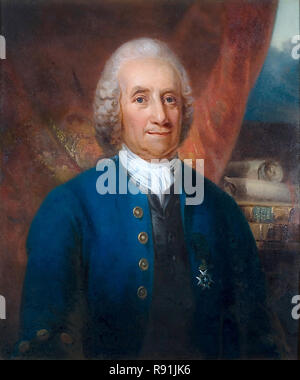 Emanuel Swedenborg (1688 – 1772) Swedish scientist and Lutheran theologian Stock Photo