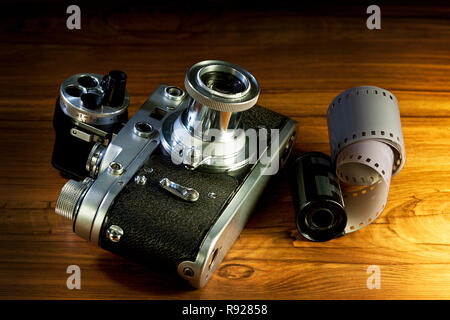 Film camera Stock Photo