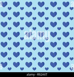 blue hearts love medical background vector illustration Stock Vector