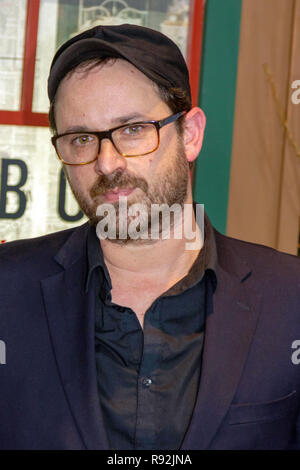 New York, USA. 17th Dec, 2018. Writer Josh Malerman attends the Netflix special screening of 'Bird Box' at Alice Tully Hall in New York City on December 17, 2018. Credit: Jeremy Burke/Alamy Live News