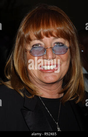 Los Angeles, California, USA. 18th Dec, 2018. 18 December 2018 - Penny Marshall, co-star of 'Laverne & Shirley' and director of 'A League of Their Own, ' dies at the age of 75 due to complications from diabetes. File photo: 06 February 2006 - Beverly Hills, California - Penny Marshall. 2006 Clive Davis Pre-GRAMMY Party sponsored by L'Oreal, Rhapsody, and XM Satellite Radio held at the Beverly Hilton Hotel. Photo Credit: Laura Farr/AdMedia Credit: Laura Farr/AdMedia/ZUMA Wire/Alamy Live News Stock Photo
