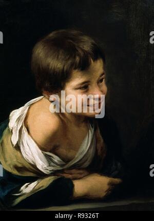 Vintage Print A Peasant Boy Leaning on Still/ 1675/ By Bartolome Esteban Murillo Print/ Gallery Wall Art/ store Wall Hanging/ Wall Décor