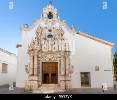 Church of Our Lady of Carmen 'Nuestra Senora del Carmen' in Estepa, Seville Stock Photo