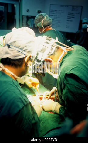 Open Heart Surgery Stock Photo