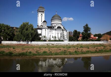 Orthodox Holy Trinity Cathedral, Sfanta Treime, Sighisoara oder Schäßburg, Mures, Siebenbürgen, Romania Stock Photo