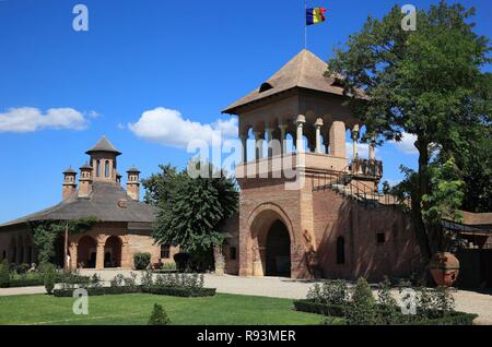 Mogosoaia Palace, built in Brancovian style, Bucharest, București, Romania Stock Photo