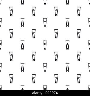 Aloe tube pattern seamless vector repeat geometric for any web design Stock Vector