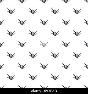 Striped aloe pattern seamless vector repeat geometric for any web design Stock Vector