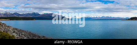 The Scenic MacKenzie District, South Island, New Zealand Stock Photo