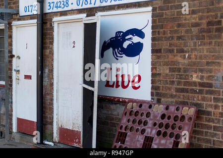 food signs and prices Stock Photo