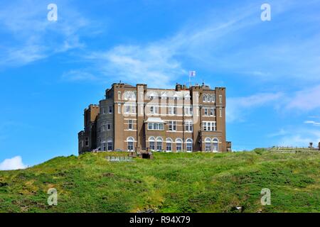 Camelot Castle Hotel Tintagel Cornwall England UK Stock Photo: 88700379 ...