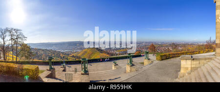 View over Stuttgart, Germany Stock Photo