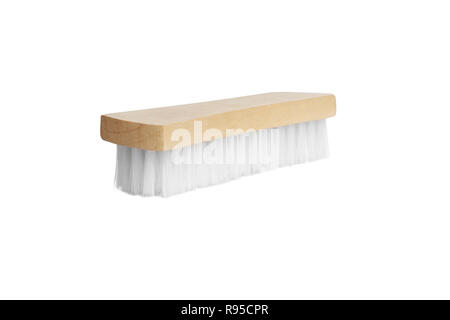 clothes cleaning brush isolated on white background Stock Photo