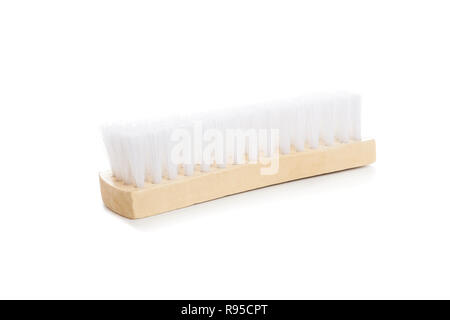 clothes cleaning brush isolated on white background Stock Photo