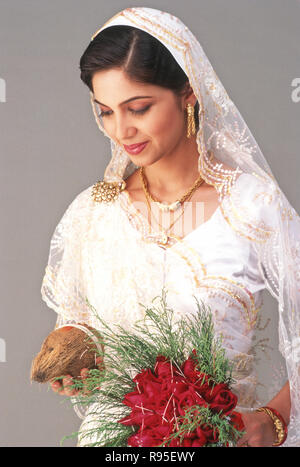 Parsi Bride Stock Photo