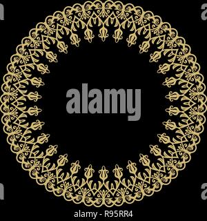 Oriental Abstract Vector Pattern Stock Vector