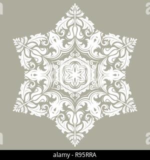 Elegant Vector Ornament in Classic Style Stock Vector