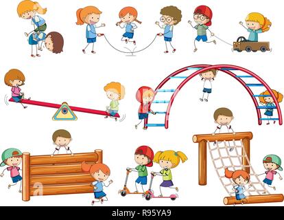 Cartoon Kids Playing Baseball. Vector Clip Art Illustration On A White  Background. Royalty Free SVG, Cliparts, Vectors, and Stock Illustration.  Image 40829809.