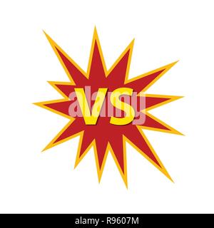 VS, competition, championship, challenge Stock Vector