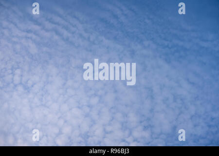 Exotic of fluffy clouds on blue sky Stock Photo