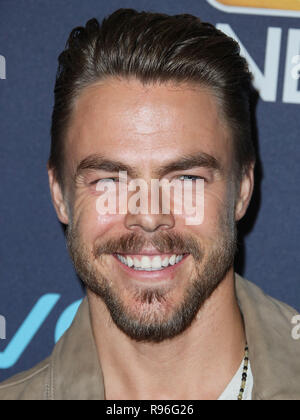 WEST HOLLYWOOD, LOS ANGELES, CA, USA - SEPTEMBER 19: Dancer Derek Hough arrives at NBC's 'World Of Dance' Celebration held at Delilah on September 19, 2017 in West Hollywood, Los Angeles, California, United States. (Photo by Xavier Collin/Image Press Agency) Stock Photo