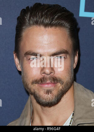 WEST HOLLYWOOD, LOS ANGELES, CA, USA - SEPTEMBER 19: Dancer Derek Hough arrives at NBC's 'World Of Dance' Celebration held at Delilah on September 19, 2017 in West Hollywood, Los Angeles, California, United States. (Photo by Xavier Collin/Image Press Agency) Stock Photo