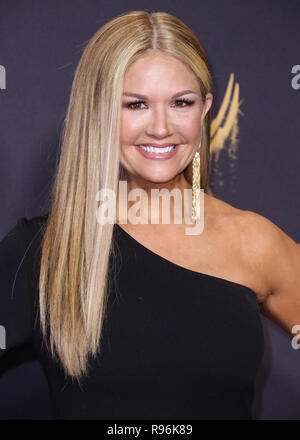 Nancy O'Dell arrives at the 69th Primetime Emmy Awards on Sunday, Sept