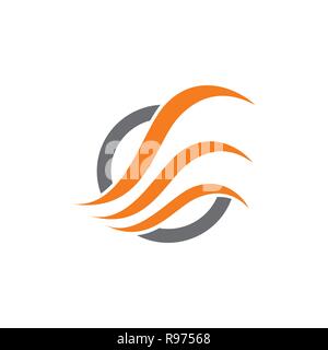 Abstract shape logo. Vector abstract logo. Abstract design element. Modern logo. Design element. Vector logo element. Geometric shape. Vector geometri Stock Vector