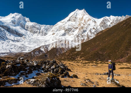 Manaslu (Manasulu ), the world's 8th highest mountain in the
