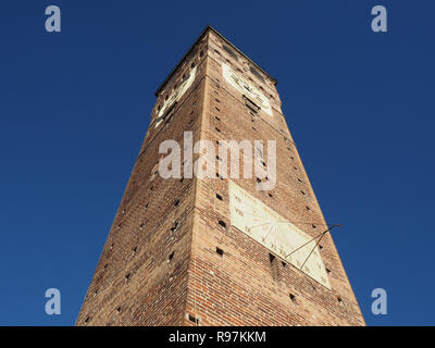 Torre Civica (meaning belfry) in Grugliasco, Italy Stock Photo