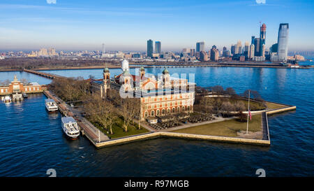 Ellis Island, New York City, NY, USA Stock Photo