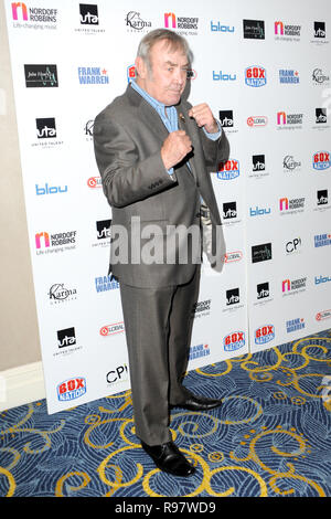 Arrivals at the Nordoff Robbins Championship Boxing Dinner, held at the London Hilton in London.  Featuring: Alan Minter Where: London, United Kingdom When: 19 Nov 2018 Credit: WENN.com Stock Photo