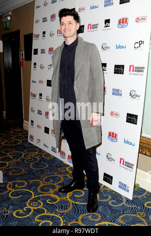 Arrivals at the Nordoff Robbins Championship Boxing Dinner, held at the London Hilton in London.  Featuring: Danny O'Donoghue Where: London, United Kingdom When: 19 Nov 2018 Credit: WENN.com Stock Photo