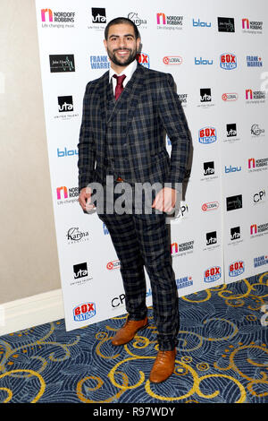 Arrivals at the Nordoff Robbins Championship Boxing Dinner, held at the London Hilton in London.  Featuring: Prince Naseem Where: London, United Kingdom When: 19 Nov 2018 Credit: WENN.com Stock Photo