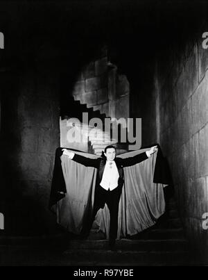 Original film title: DRACULA. English title: DRACULA. Year: 1931. Director: TOD BROWNING. Stars: DRACULA; BELA LUGOSI. Credit: UNIVERSAL PICTURES / Album Stock Photo