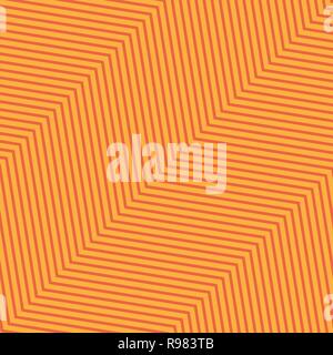 Abstract linear pattern. Vector illustration. Bright background with orange lines Stock Vector