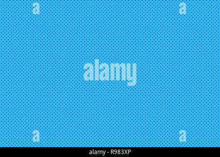 Pop Art background. Retro dotted background. Vector illustration. Halftone blue pop art pattern. Stock Vector