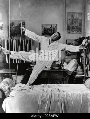 Original film title: AN AMERICAN IN PARIS. English title: AN AMERICAN IN PARIS. Year: 1951. Director: VINCENTE MINNELLI. Stars: GENE KELLY. Credit: M.G.M / Album Stock Photo