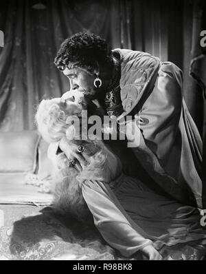 Original film title: A DOUBLE LIFE. English title: A DOUBLE LIFE. Year: 1947. Director: GEORGE CUKOR. Stars: OTHELLO; RONALD COLMAN; SIGNE HASSO. Credit: UNIVERSAL PICTURES / Album Stock Photo