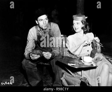 Original film title: SERGEANT YORK. English title: SERGEANT YORK. Year: 1941. Director: HOWARD HAWKS. Stars: BETTE DAVIS; GARY COOPER. Credit: WARNER BROTHERS / Album Stock Photo