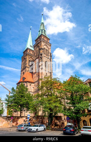 Sebalus Church, Nuernberg, Germany Stock Photo
