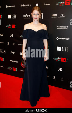 Hanna Alström attending the 31st European Film Awards at Teatro de la