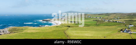 Landscapes of Ireland. Malin Head in Donegal Stock Photo