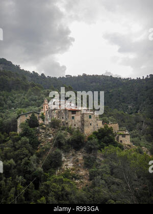 View of Fanghetto which is part of the municipality of Olivetta