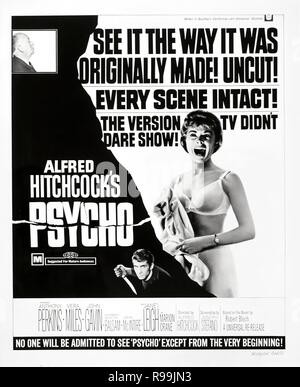 Original film title: PSYCHO. English title: PSYCHO. Year: 1960