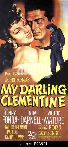 Original film title: MY DARLING CLEMENTINE. English title: MY DARLING CLEMENTINE. Year: 1946. Director: JOHN FORD. Credit: 20TH CENTURY FOX / Album Stock Photo