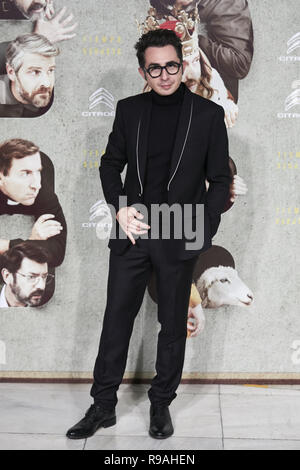 Madrid, Spain. 20th Dec, 2018. Berto Romero attends to Tiempo Despues film premiere at Capitol cinema in Madrid. Credit: Legan P. Mace/SOPA Images/ZUMA Wire/Alamy Live News Stock Photo