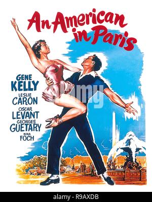 Original film title: AN AMERICAN IN PARIS. English title: AN AMERICAN IN PARIS. Year: 1951. Director: VINCENTE MINNELLI. Credit: M.G.M / Album Stock Photo