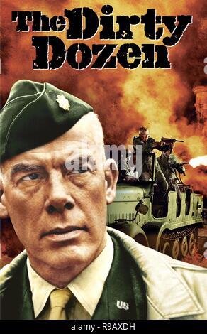 Original film title: THE DIRTY DOZEN. English title: THE DIRTY DOZEN. Year: 1967. Director: ROBERT ALDRICH. Credit: M.G.M / Album Stock Photo