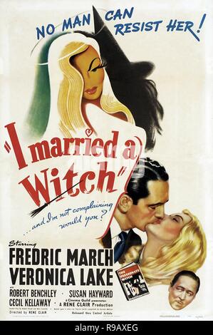 Original film title: I MARRIED A WITCH. English title: I MARRIED A WITCH. Year: 1942. Director: RENE CLAIR. Credit: UNITED ARTISTS / Album Stock Photo